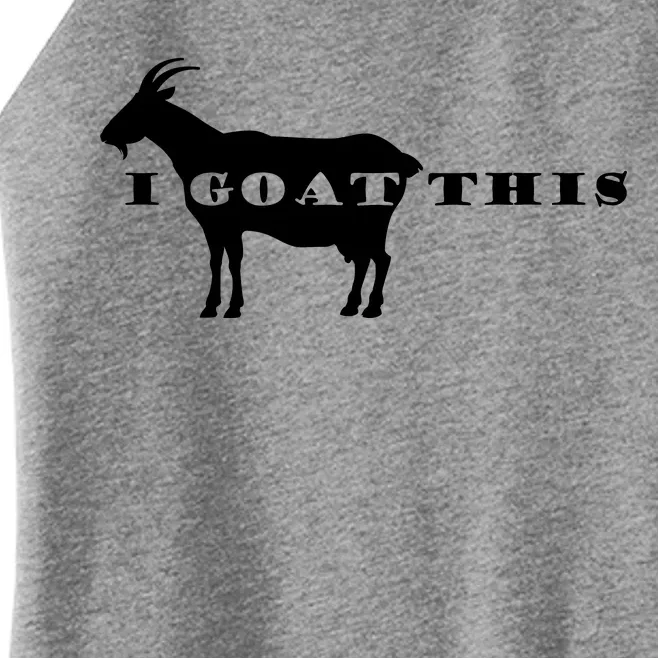 I Goat This Women’s Perfect Tri Rocker Tank