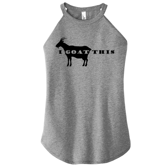 I Goat This Women’s Perfect Tri Rocker Tank