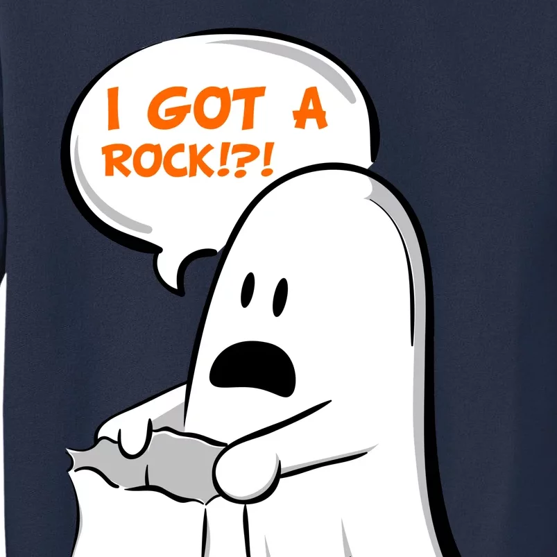 I Got A Rock!?! Halloween Ghost Trick or Treat Sweatshirt