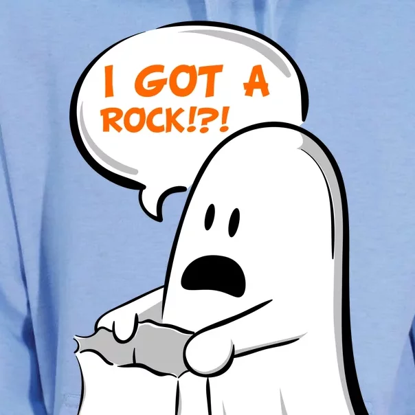 I Got A Rock!?! Halloween Ghost Trick or Treat Unisex Surf Hoodie