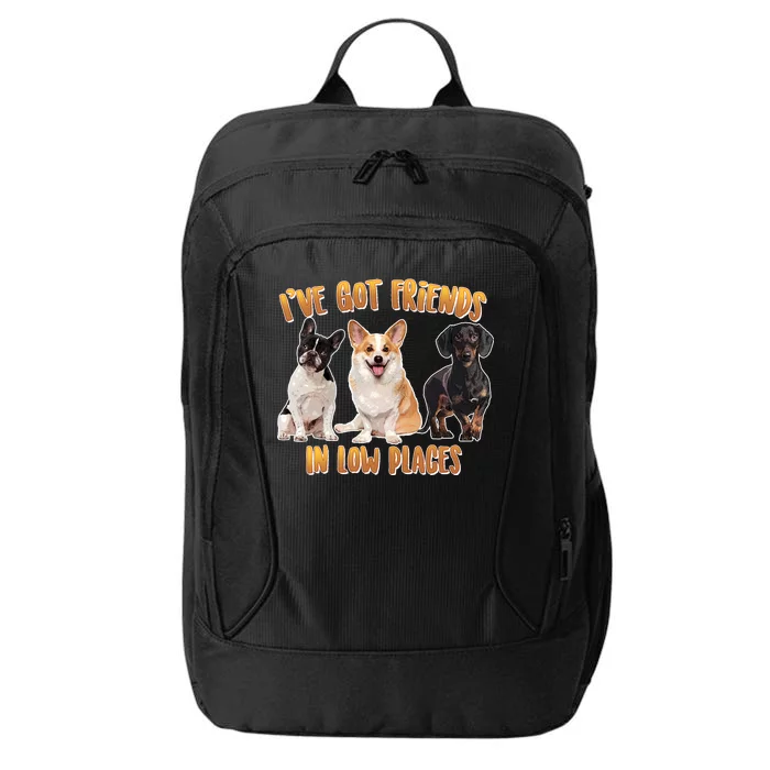 I Got Friends In Low Places Dogs City Backpack