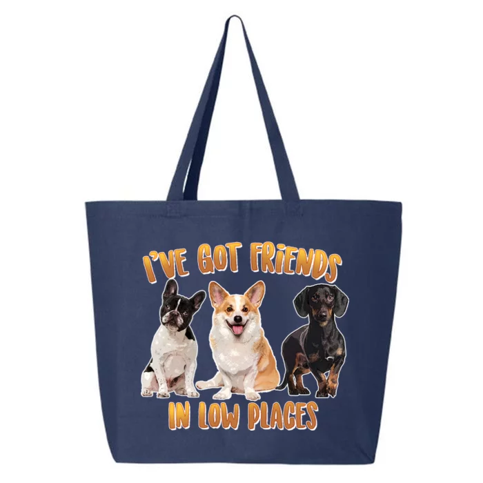 I Got Friends In Low Places Dogs 25L Jumbo Tote