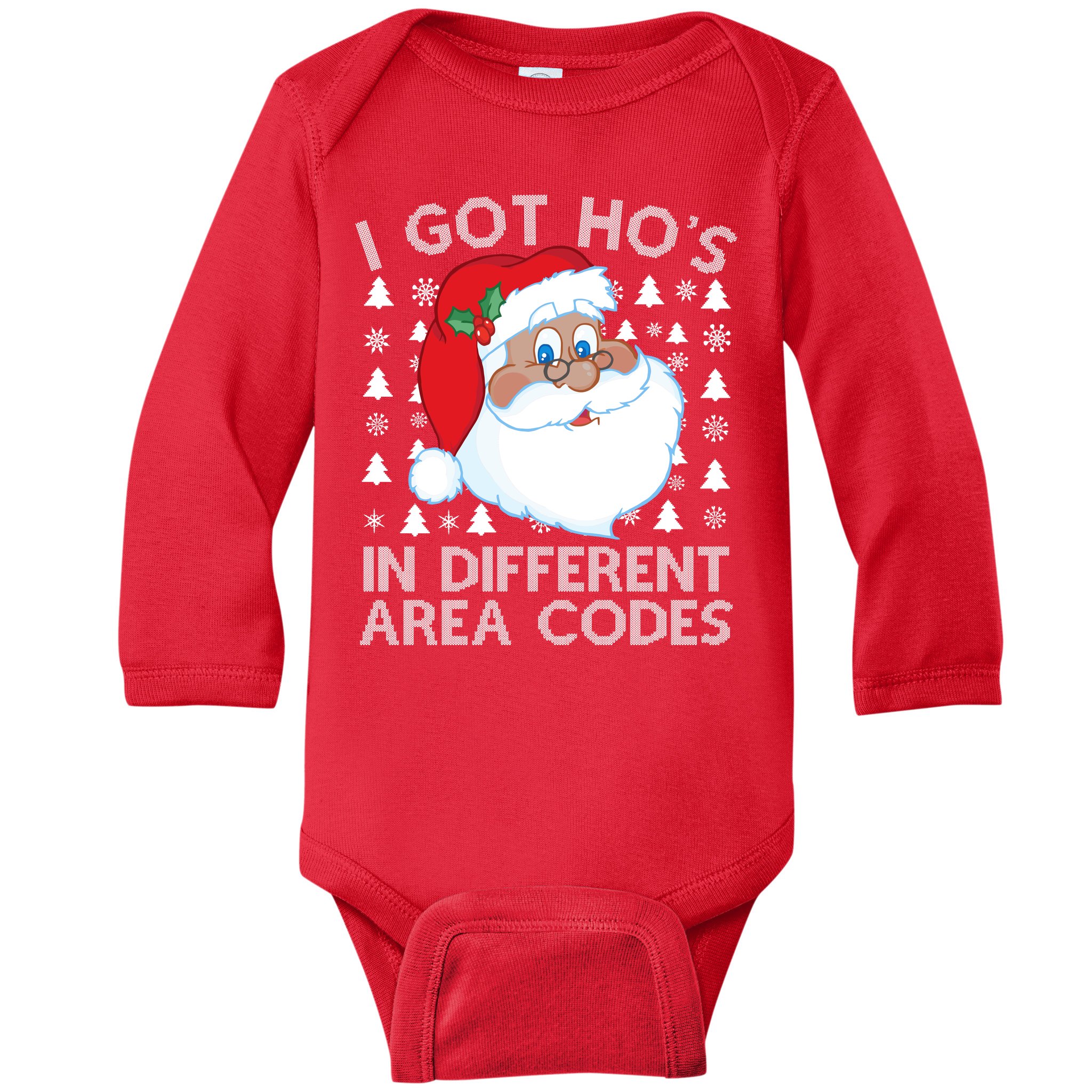 Size 0-3 Months Red Holiday Creeper One Piece Bodysuit Santa & Rudolph Reindeer 