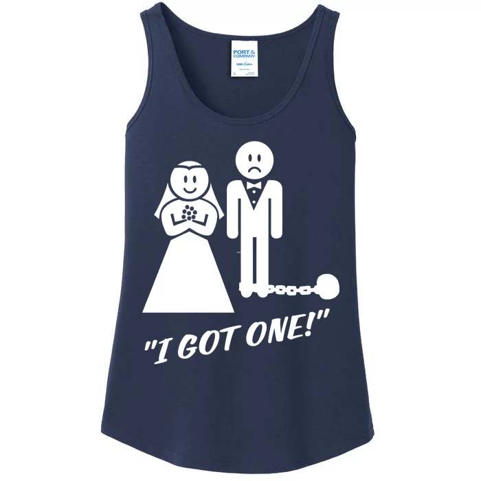 I Got One Just Married Ladies Essential Tank