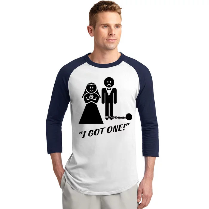 I Got One Just Married Baseball Sleeve Shirt