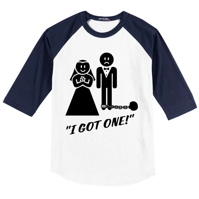 I Got One Just Married Baseball Sleeve Shirt