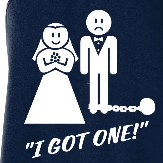 I Got One Just Married Women's Racerback Tank