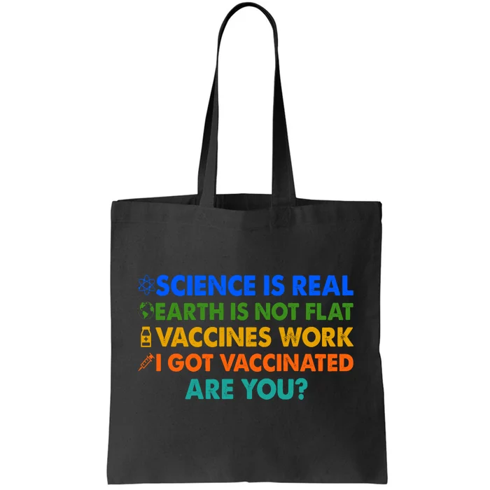 I Got Vaccinated Are You? Vaccine Shot Tote Bag