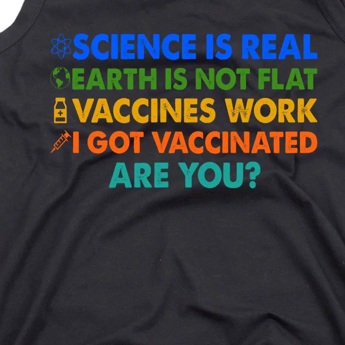 I Got Vaccinated Are You? Vaccine Shot Tank Top