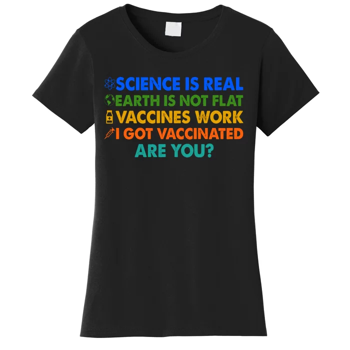 I Got Vaccinated Are You? Vaccine Shot Women's T-Shirt