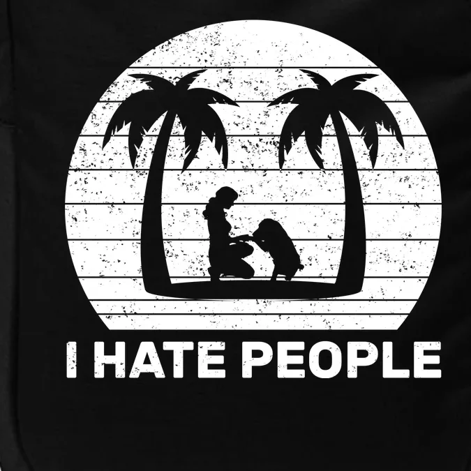 I Hate People Beach Bum Impact Tech Backpack