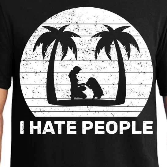 I Hate People Beach Bum Pajama Set