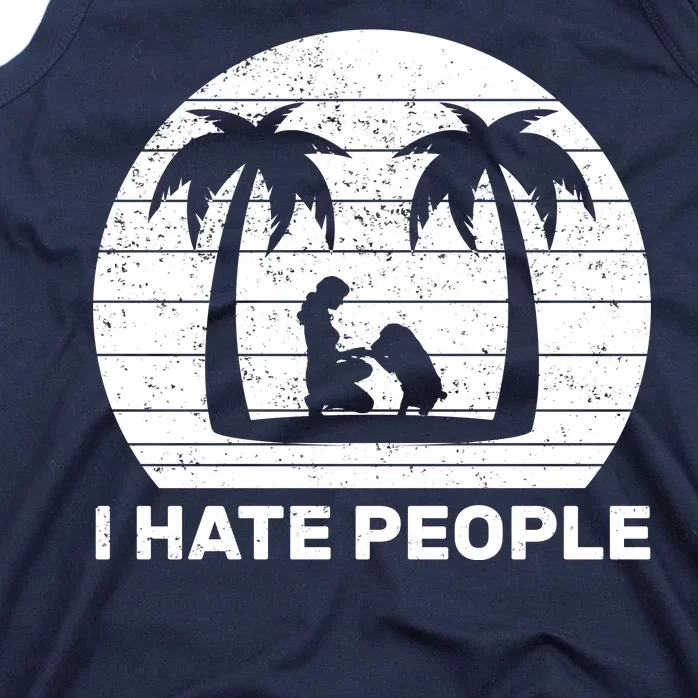 I Hate People Beach Bum Tank Top