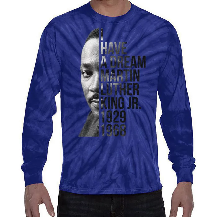 I Have a Dream Martin Luther King Jr. 1929-1968 Tie-Dye Long Sleeve Shirt