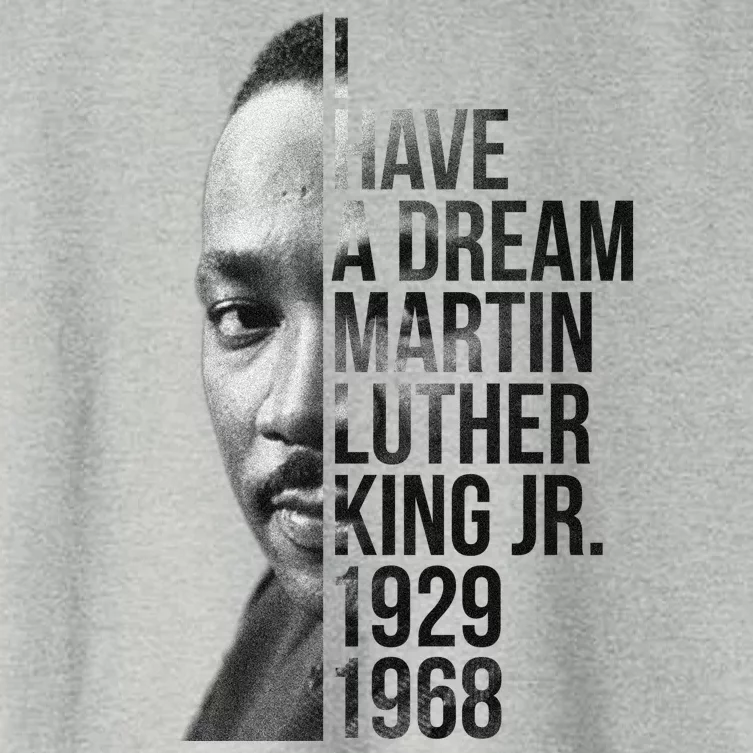 I Have a Dream Martin Luther King Jr. 1929-1968 Women's Crop Top Tee