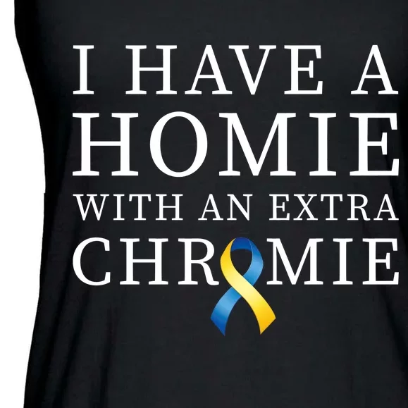 I Have A Homie With An Extra Chromie Ladies Essential Flowy Tank