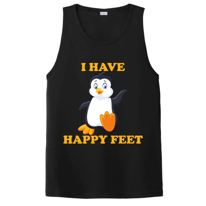 I Have Happy Feet Performance Tank