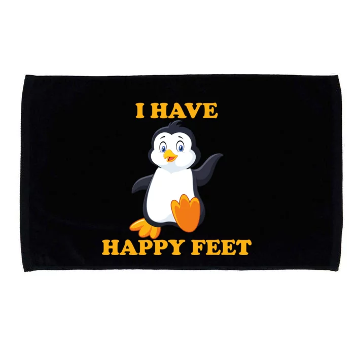 I Have Happy Feet Microfiber Hand Towel