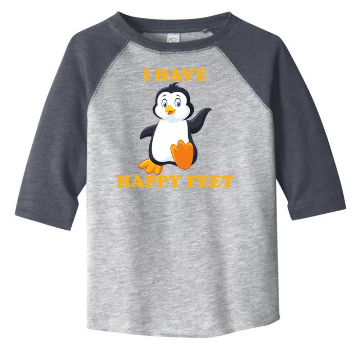 I Have Happy Feet Toddler Fine Jersey T-Shirt