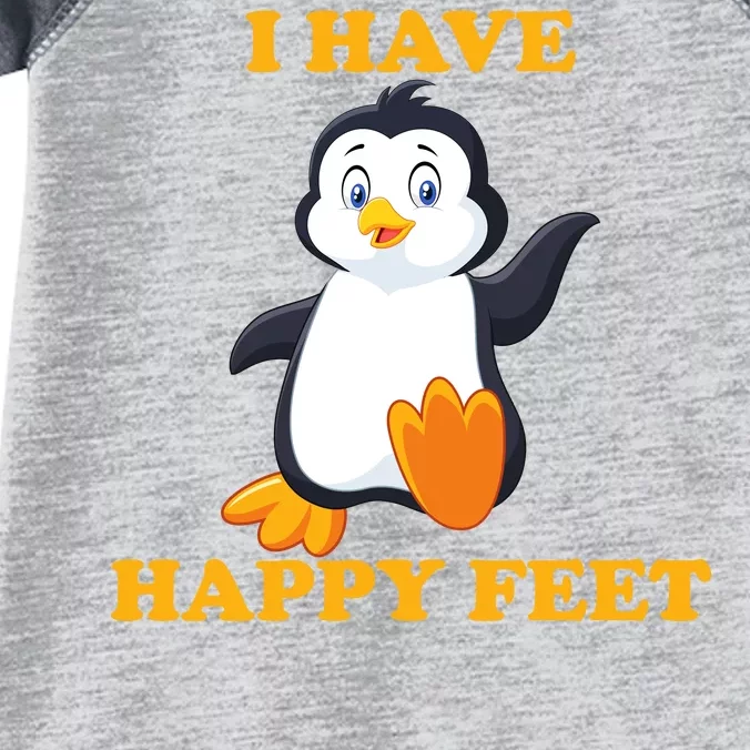 I Have Happy Feet Infant Baby Jersey Bodysuit