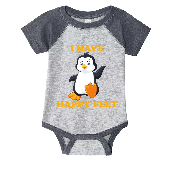 I Have Happy Feet Infant Baby Jersey Bodysuit