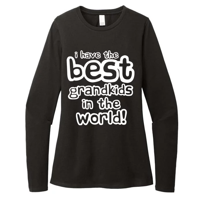 I Have The Best Grandkids In The World Womens CVC Long Sleeve Shirt