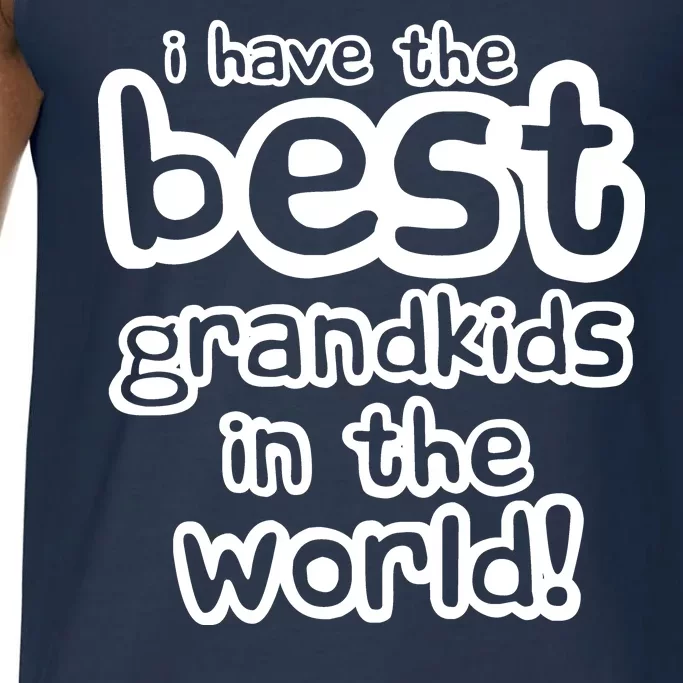 I Have The Best Grandkids In The World Comfort Colors® Tank Top