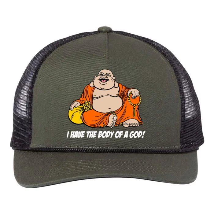 I Have The Body Of A God Retro Rope Trucker Hat Cap