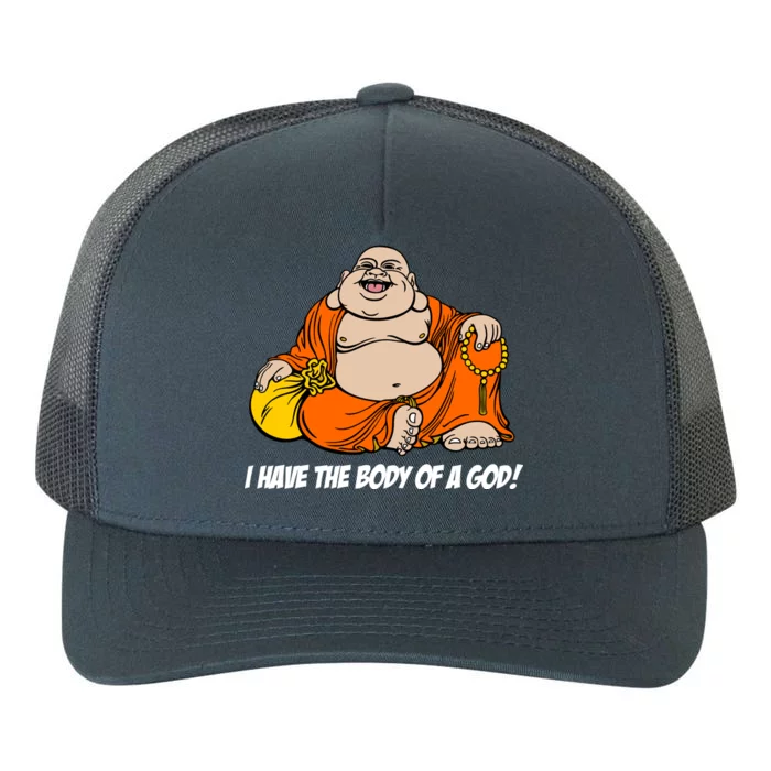 I Have The Body Of A God Yupoong Adult 5-Panel Trucker Hat