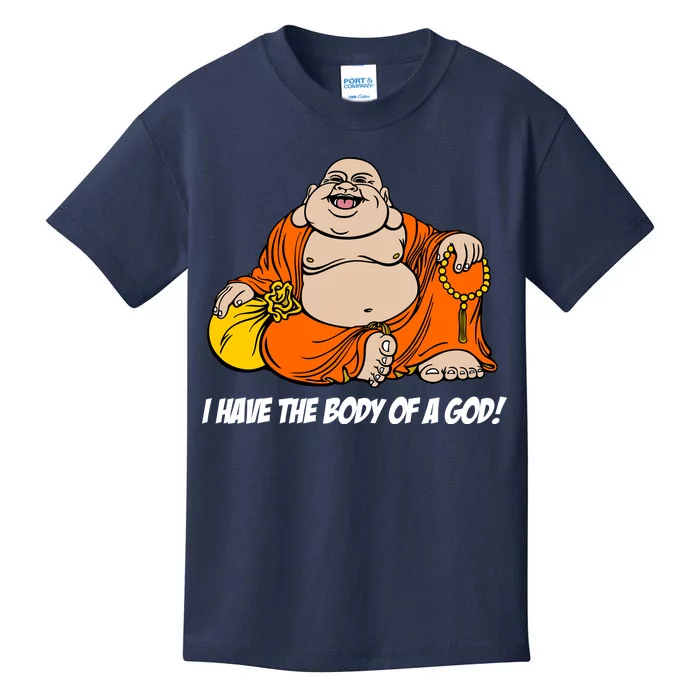 I Have The Body Of A God Kids T-Shirt