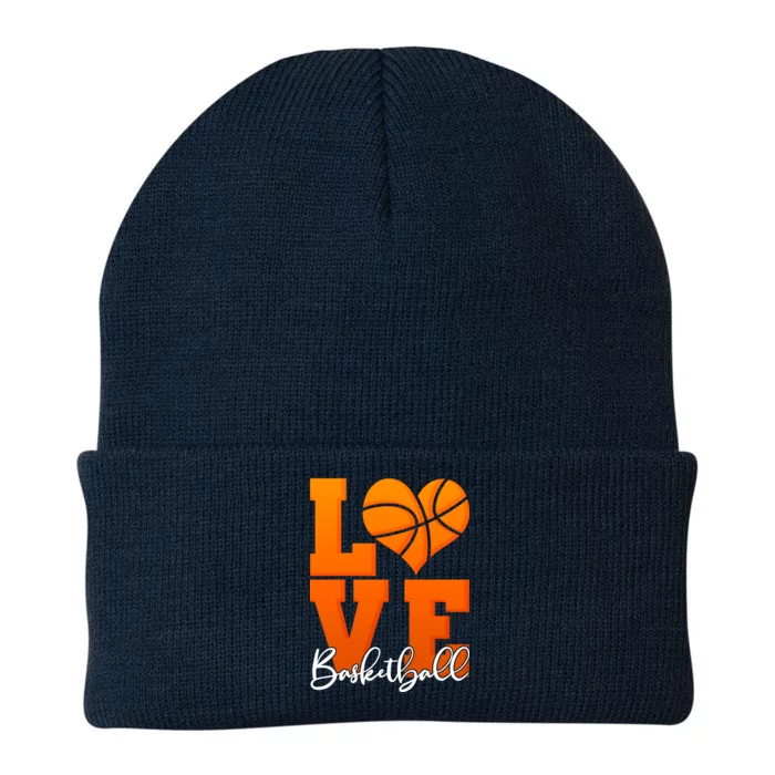 I Heart Basketball Knit Cap Winter Beanie