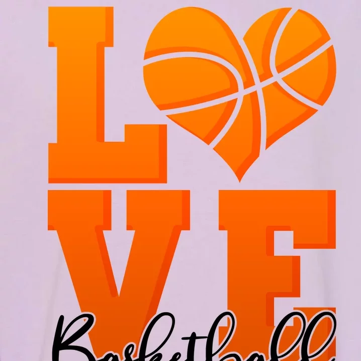 I Heart Basketball Garment-Dyed Sweatshirt