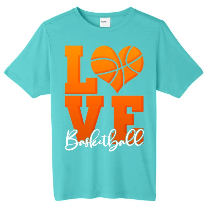 I Heart Basketball ChromaSoft Performance T-Shirt