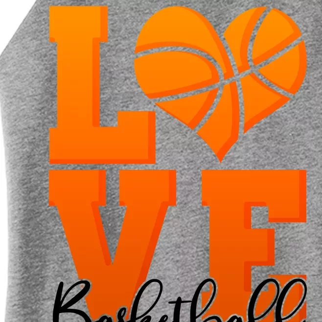 I Heart Basketball Women’s Perfect Tri Rocker Tank