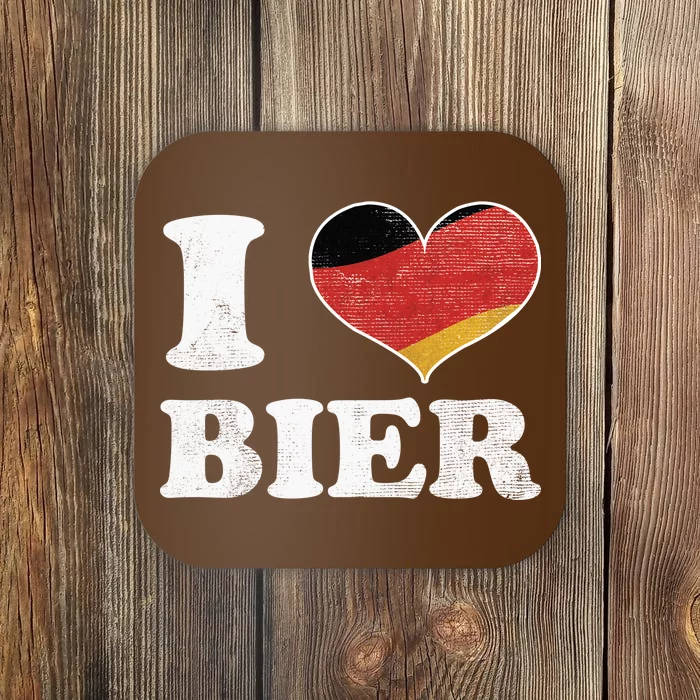 I Heart Beer Oktoberfest Coaster