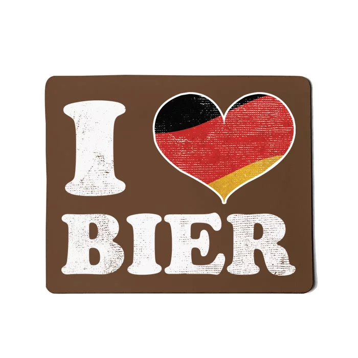 I Heart Beer Oktoberfest Mousepad