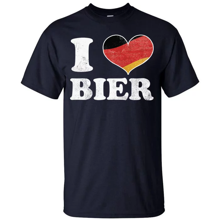 I Heart Beer Oktoberfest Tall T-Shirt