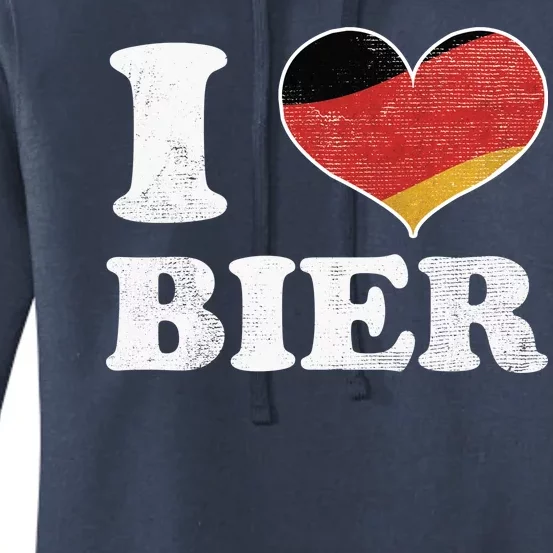 I Heart Beer Oktoberfest Women's Pullover Hoodie