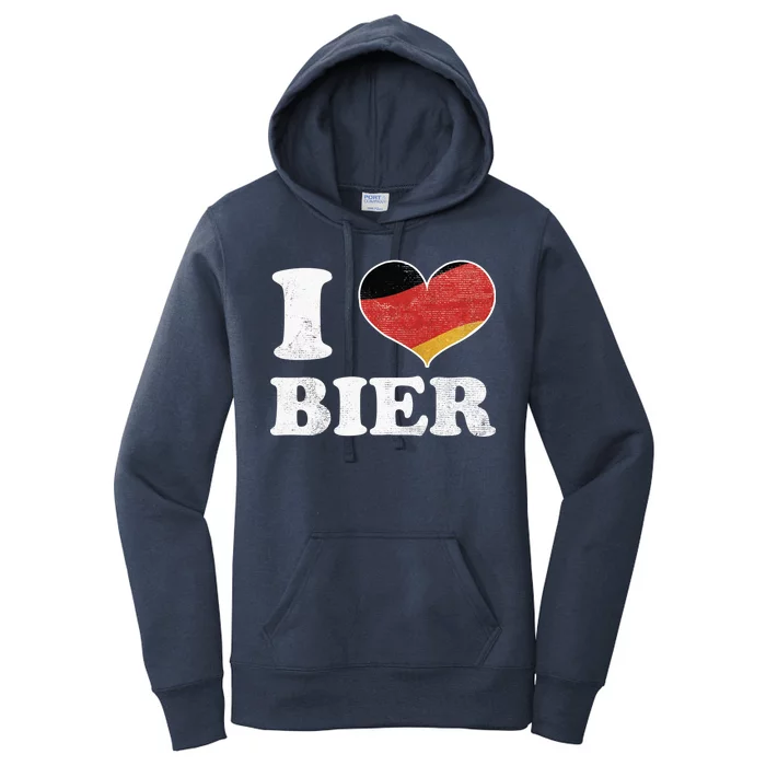 I Heart Beer Oktoberfest Women's Pullover Hoodie