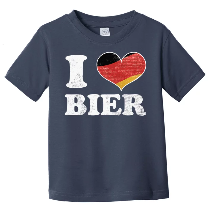 I Heart Beer Oktoberfest Toddler T-Shirt