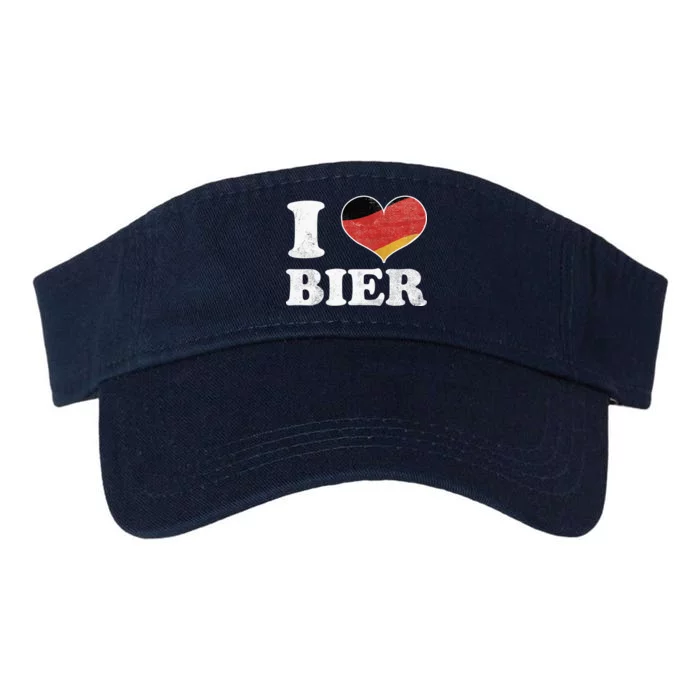 I Heart Beer Oktoberfest Valucap Bio-Washed Visor