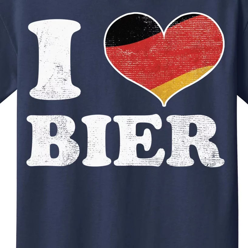 I Heart Beer Oktoberfest Kids T-Shirt