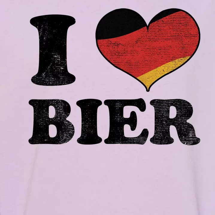 I Heart Beer Oktoberfest Garment-Dyed Sweatshirt