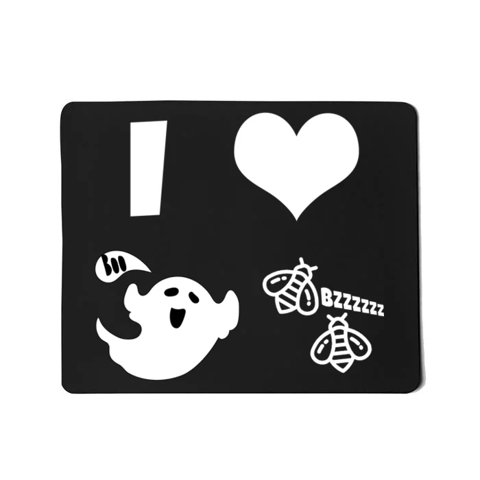 I Heart Boo Beez Mousepad