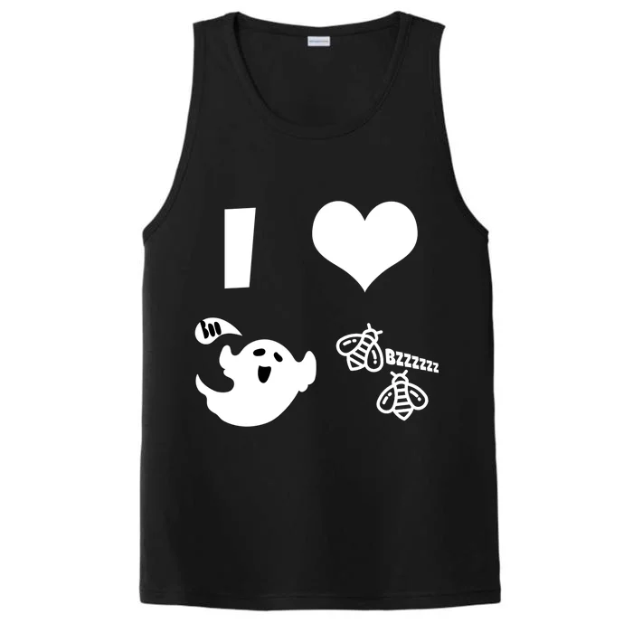 I Heart Boo Beez Performance Tank