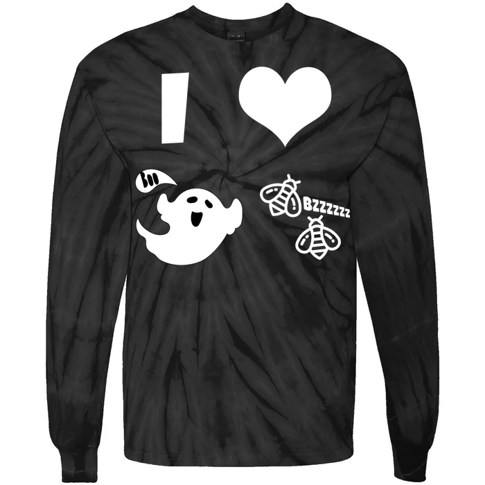 I Heart Boo Beez Tie-Dye Long Sleeve Shirt