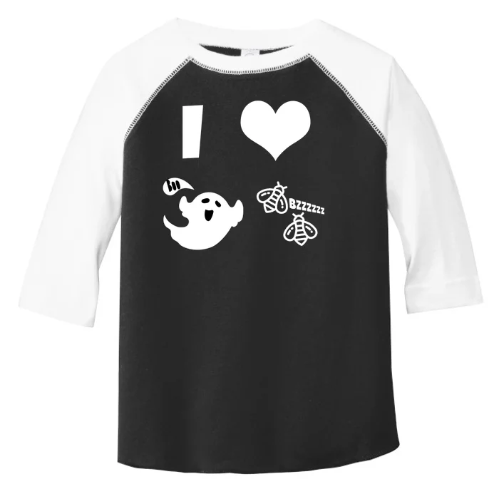 I Heart Boo Beez Toddler Fine Jersey T-Shirt