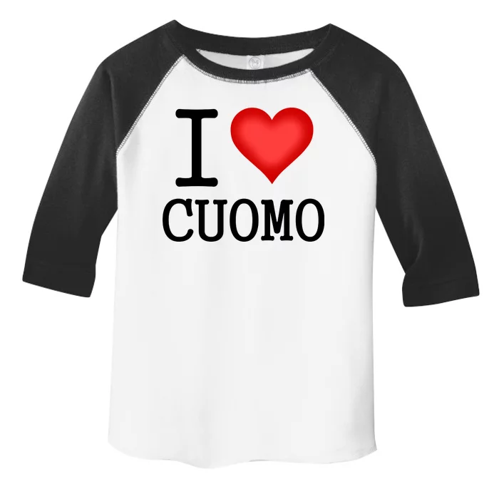 I Heart Cuomo Toddler Fine Jersey T-Shirt