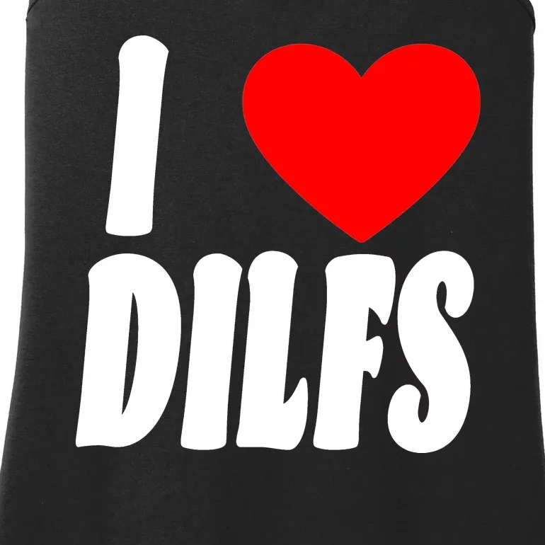 I Heart Dilfs Ladies Essential Tank