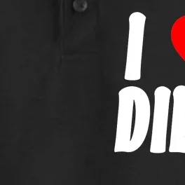 I Heart Dilfs Dry Zone Grid Performance Polo